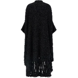 Black Virgin Wool Cardigan