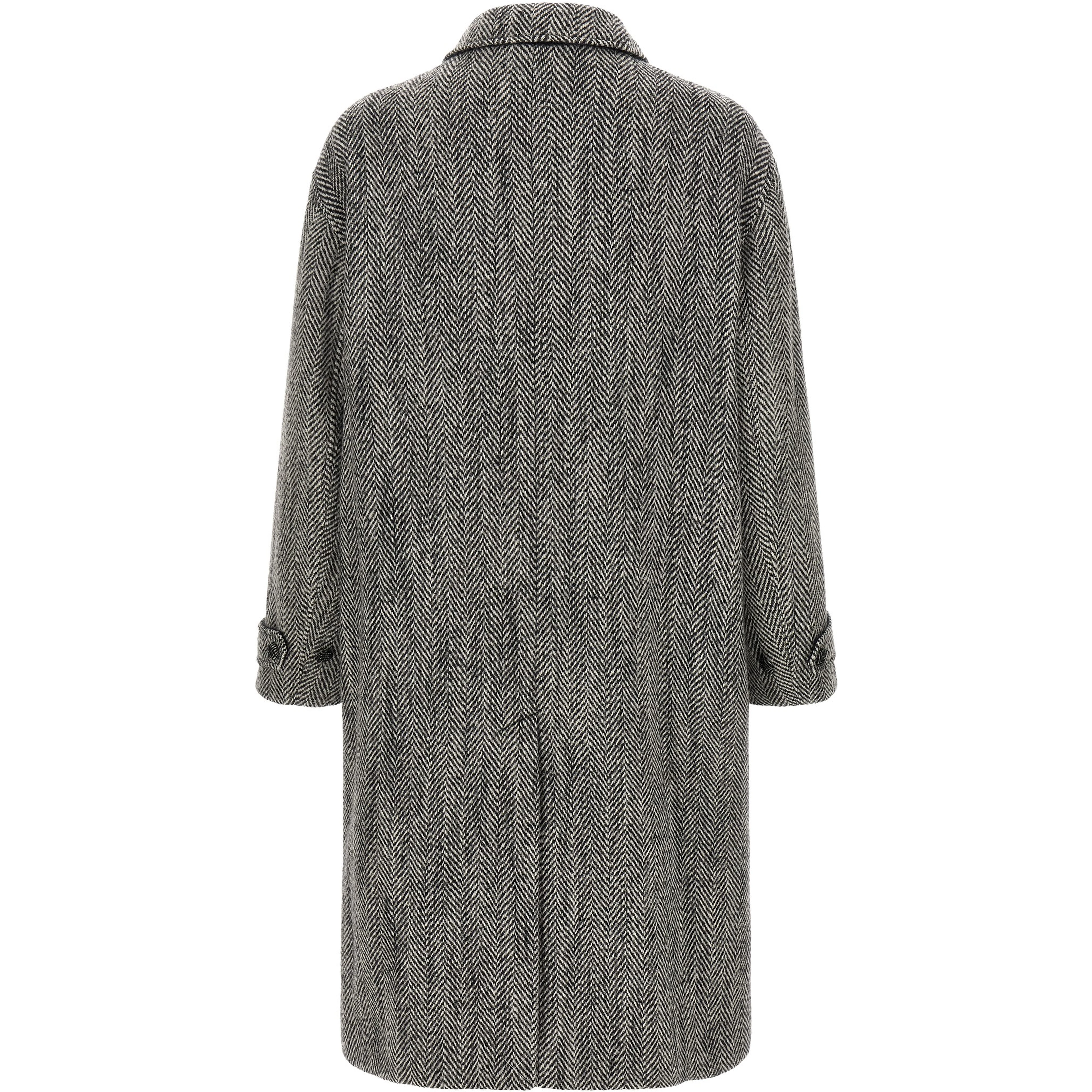 Multicolor Virgin Wool Coat