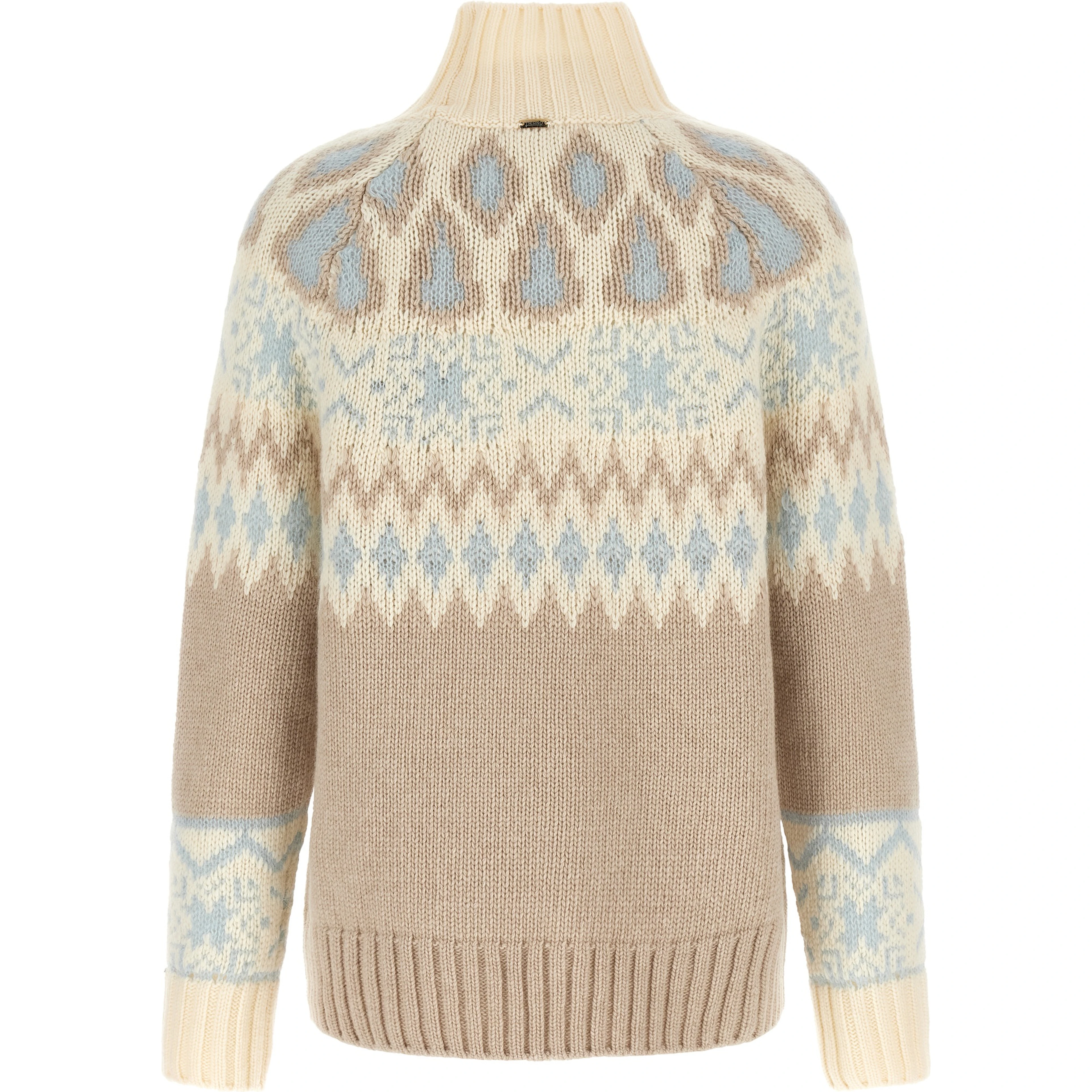 Beige Wool Cardigan