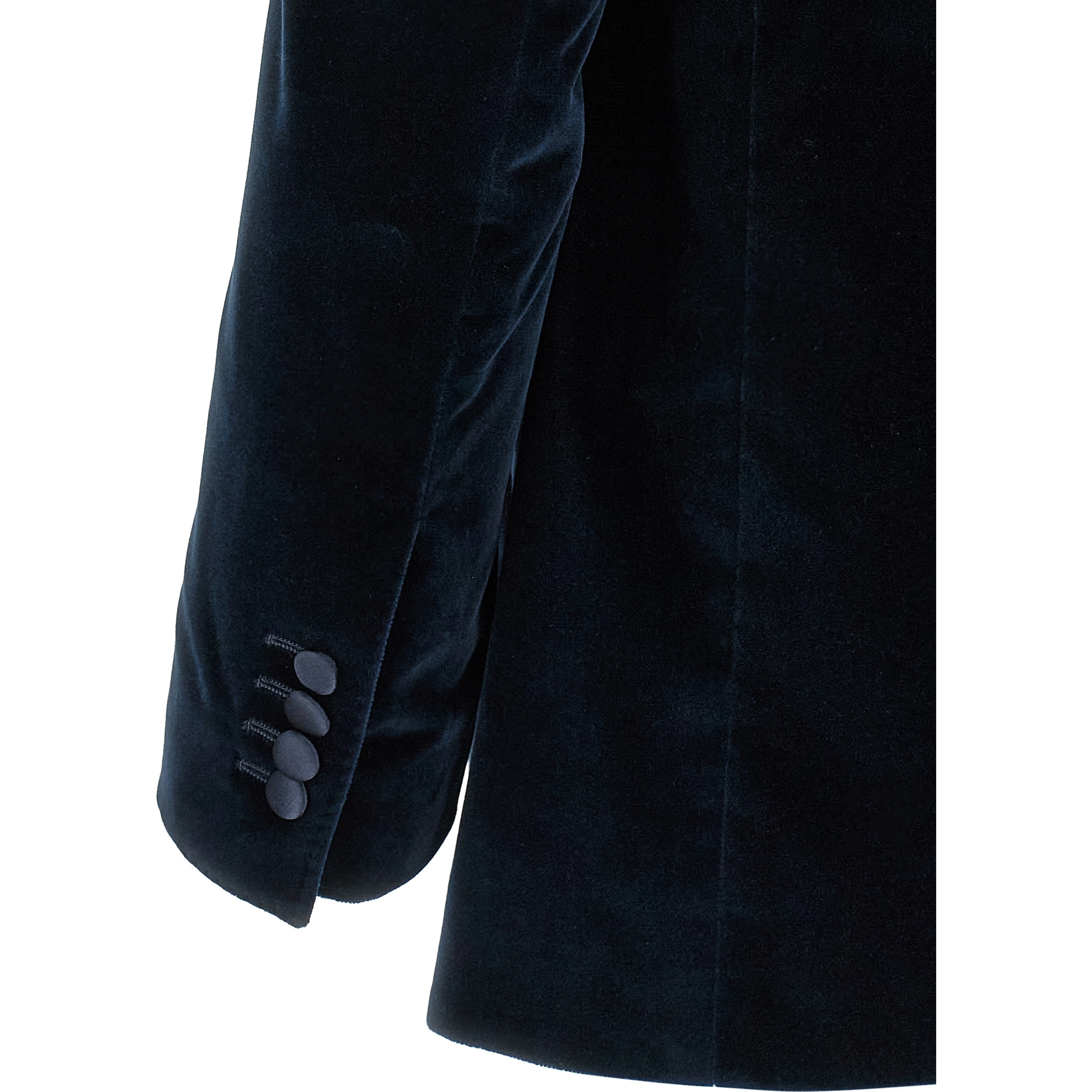 Blue Cotton Blazer