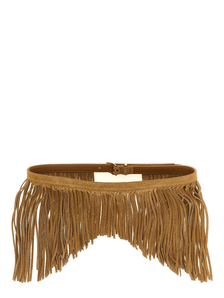 Beige Calfskin Regular Belt alternative