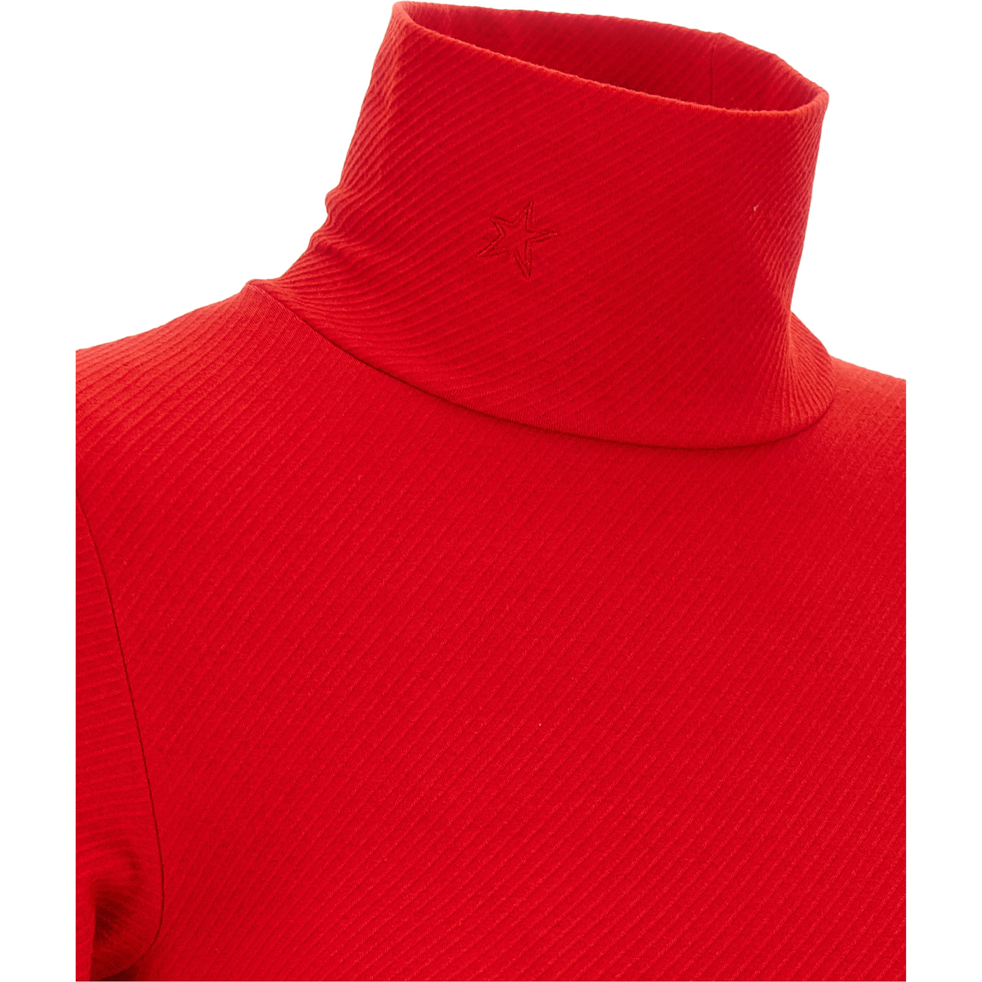 Red Modal Cardigan