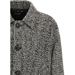Multicolor Virgin Wool Coat