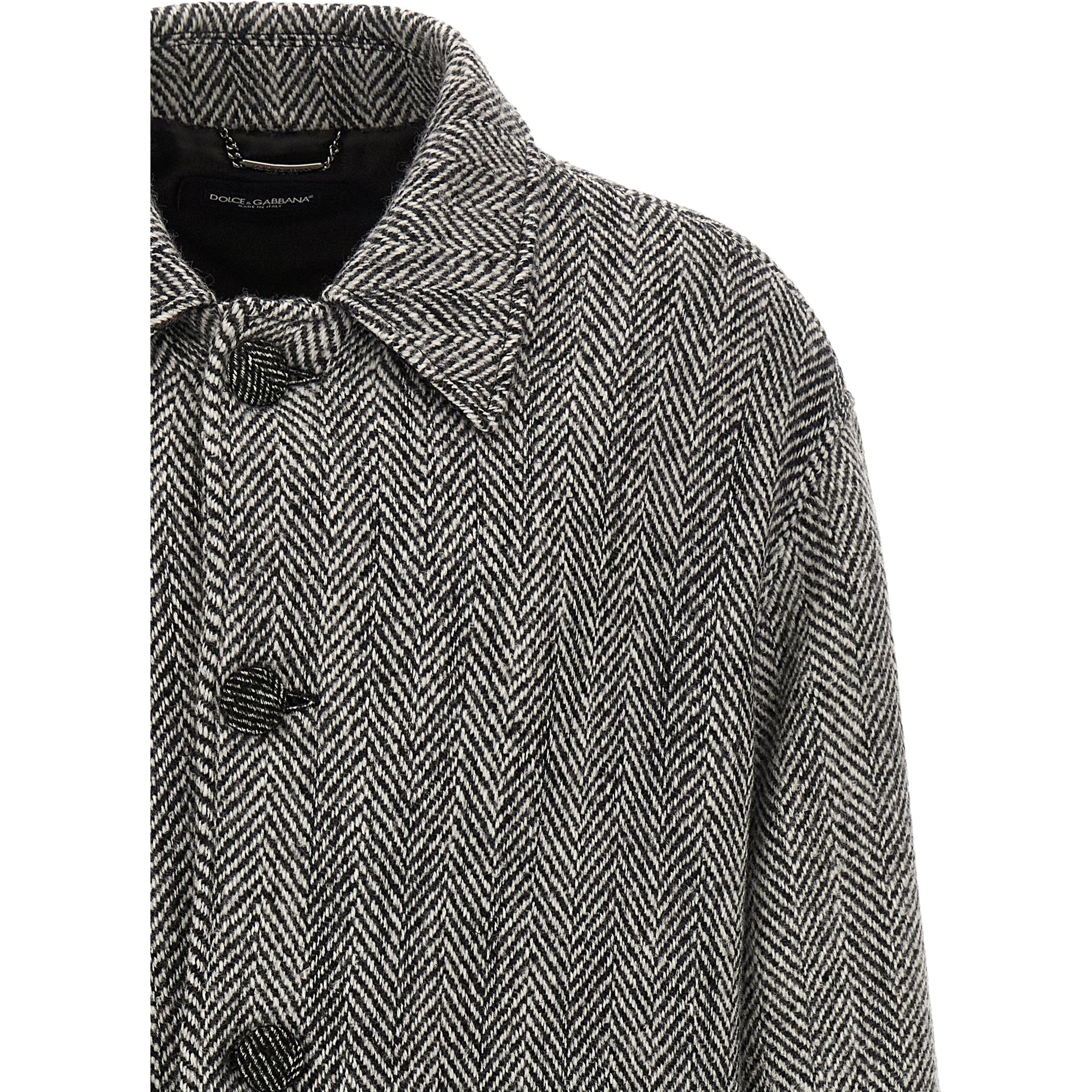 Multicolor Virgin Wool Coat