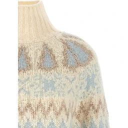 Beige Wool Cardigan