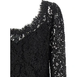 Black Cotton Short Dress