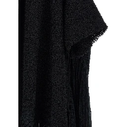 Black Virgin Wool Cardigan