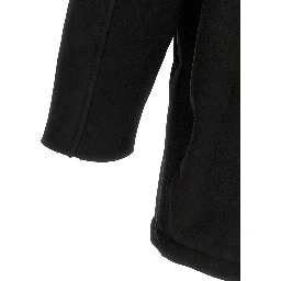Black Lamb Leather Coat