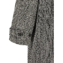 Multicolor Virgin Wool Coat