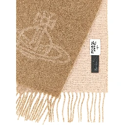 Beige Wool Foulard