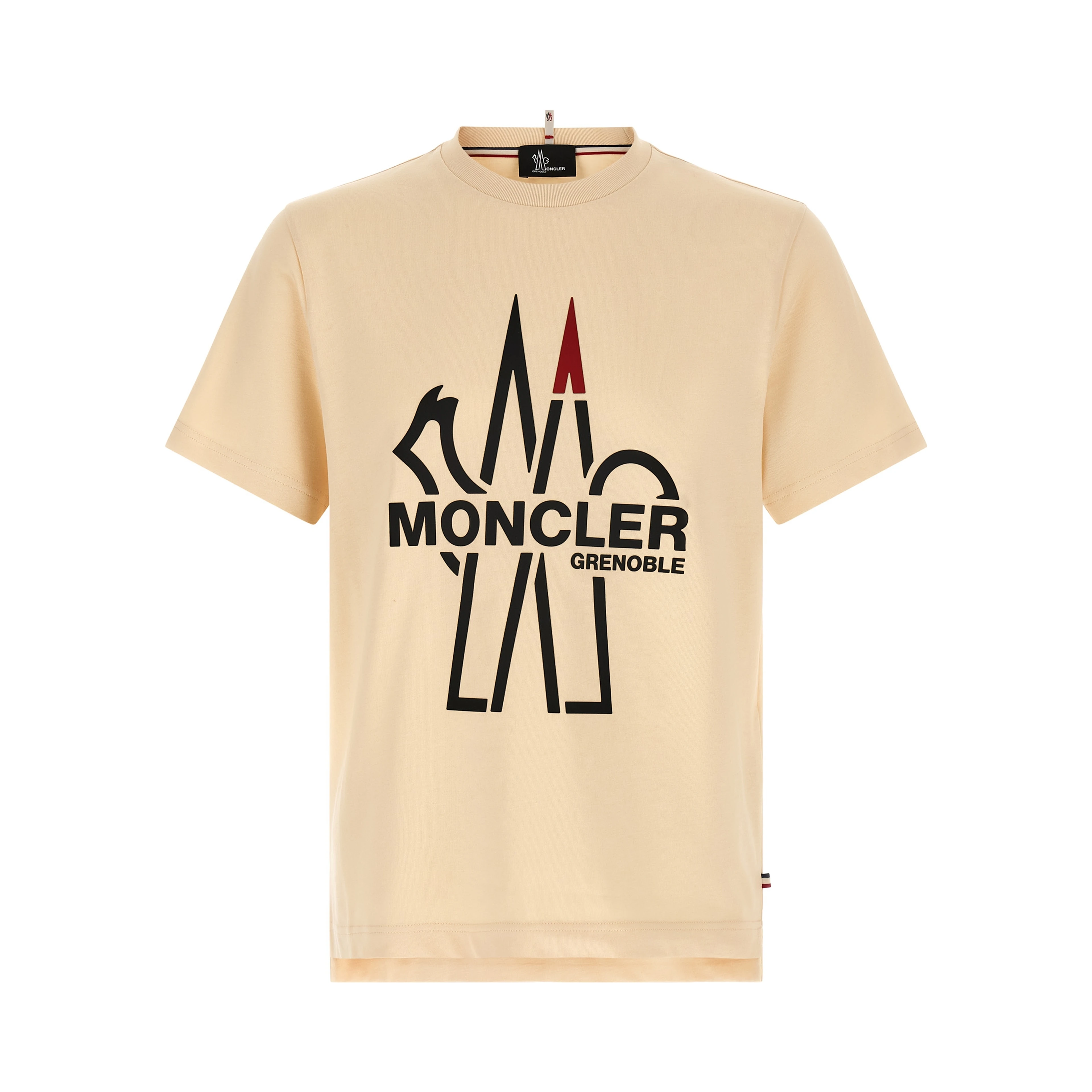 Beige Cotton T-Shirt