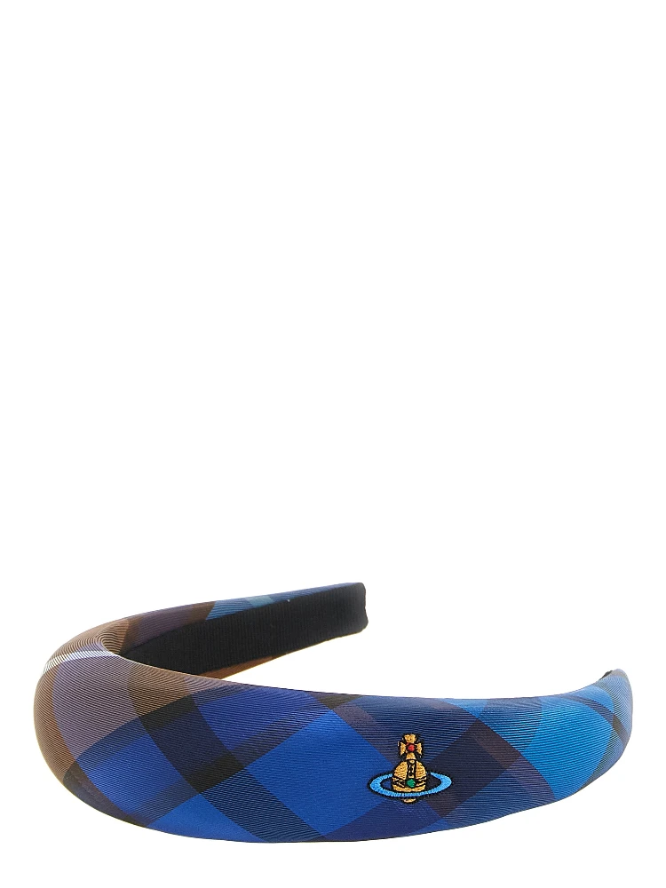 Blue Polyester Headband