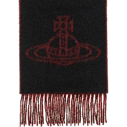 Black Wool Foulard