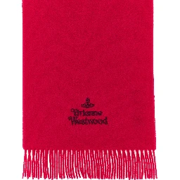 Red Wool Foulard