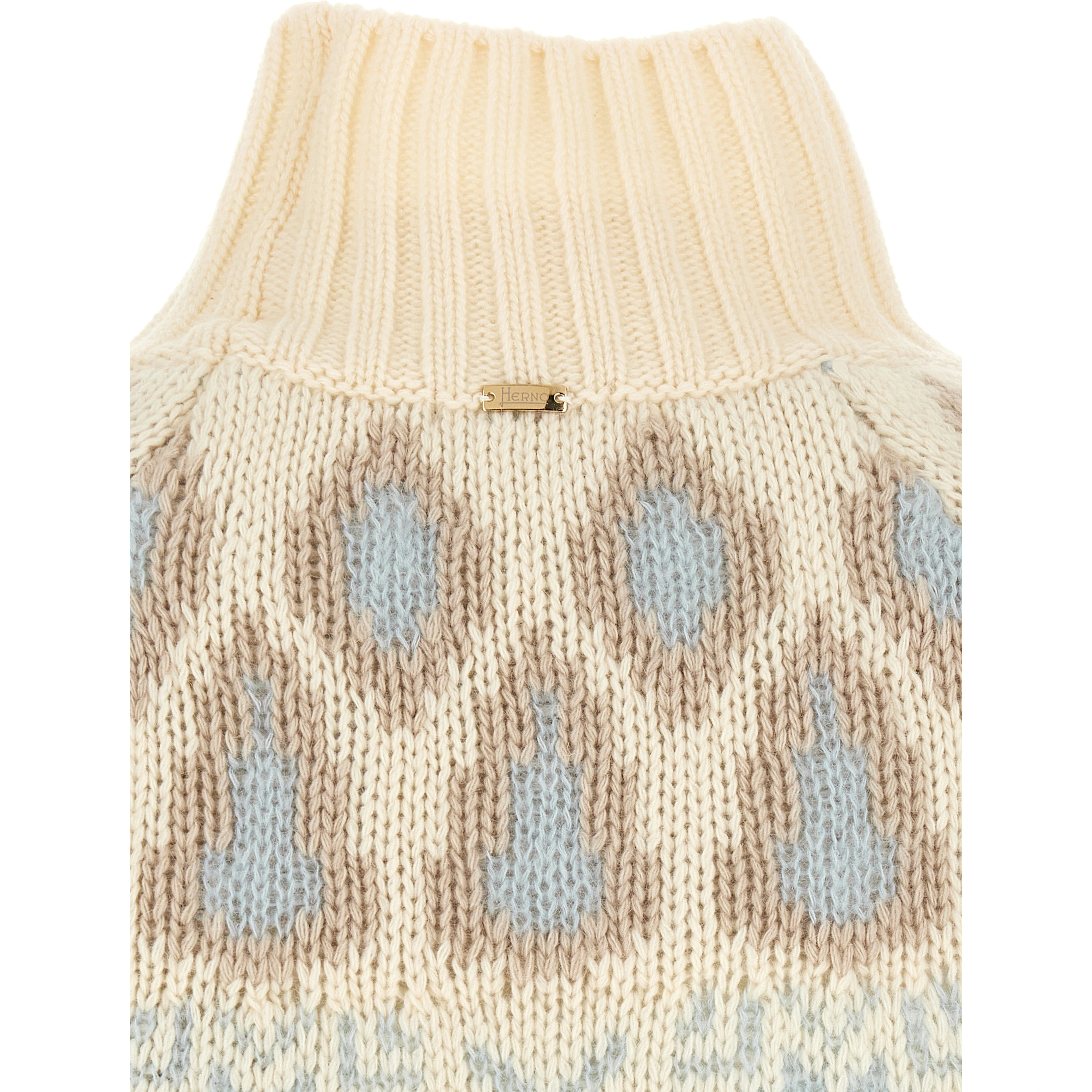 Beige Wool Cardigan