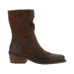 Brown Calfskin Chelsea Boots