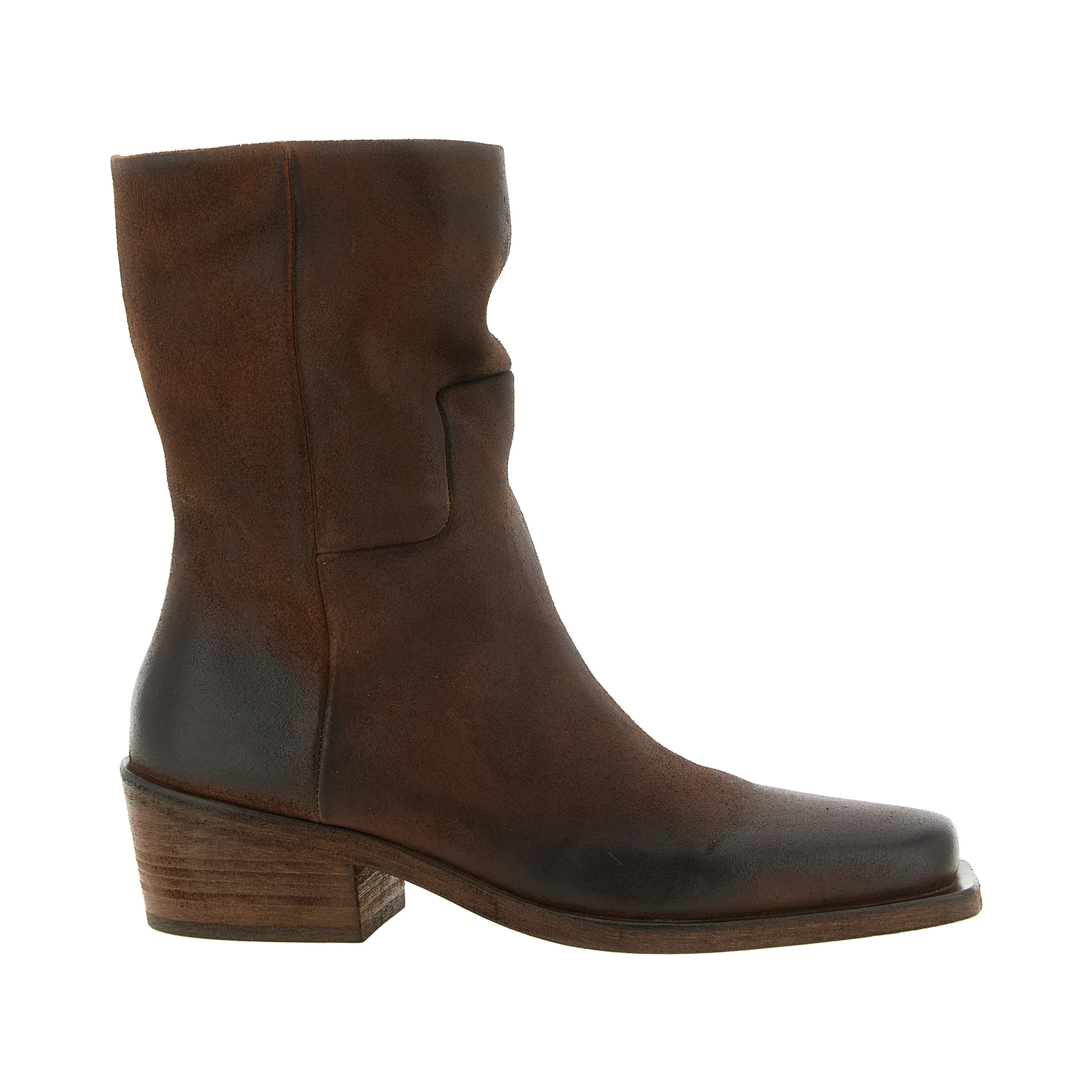 Brown Calfskin Chelsea Boots