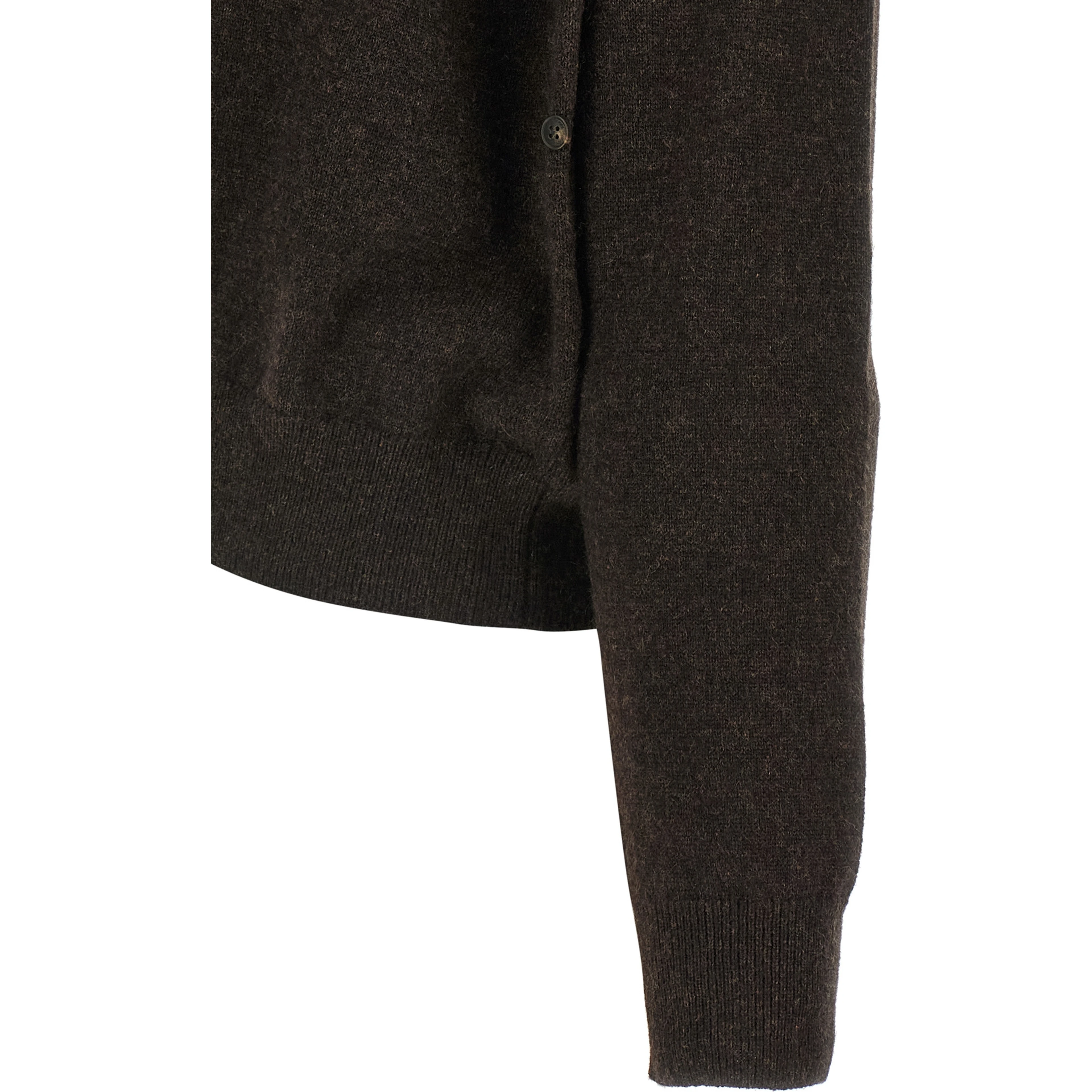 Brown Cashmere Cardigan