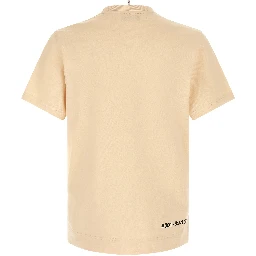 Beige Cotton T-Shirt