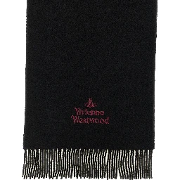 Black Wool Foulard