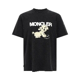 Black Cotton T-Shirt