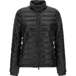 Black Polyamide Full-Length Jacket