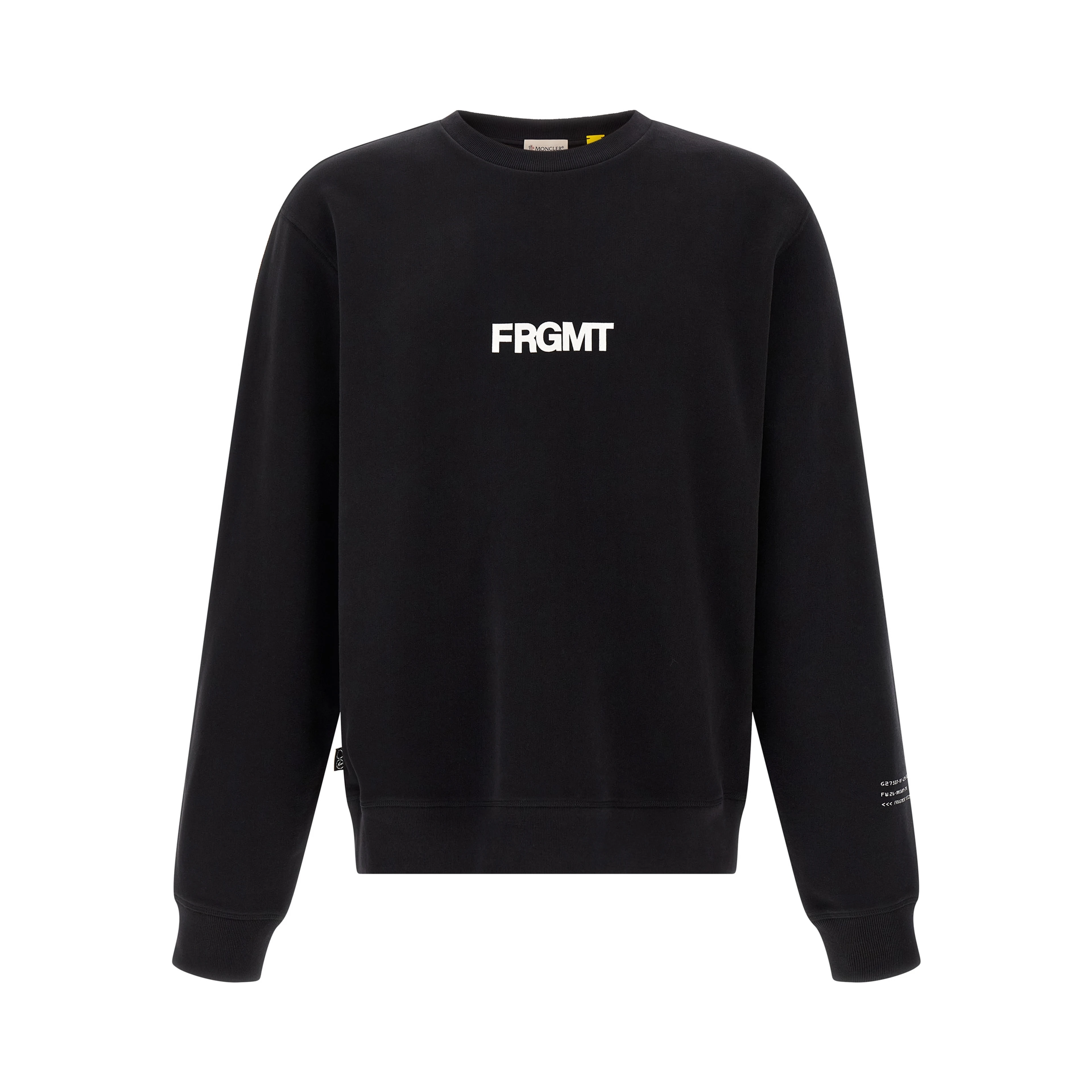 Black Cotton Sweatshirt