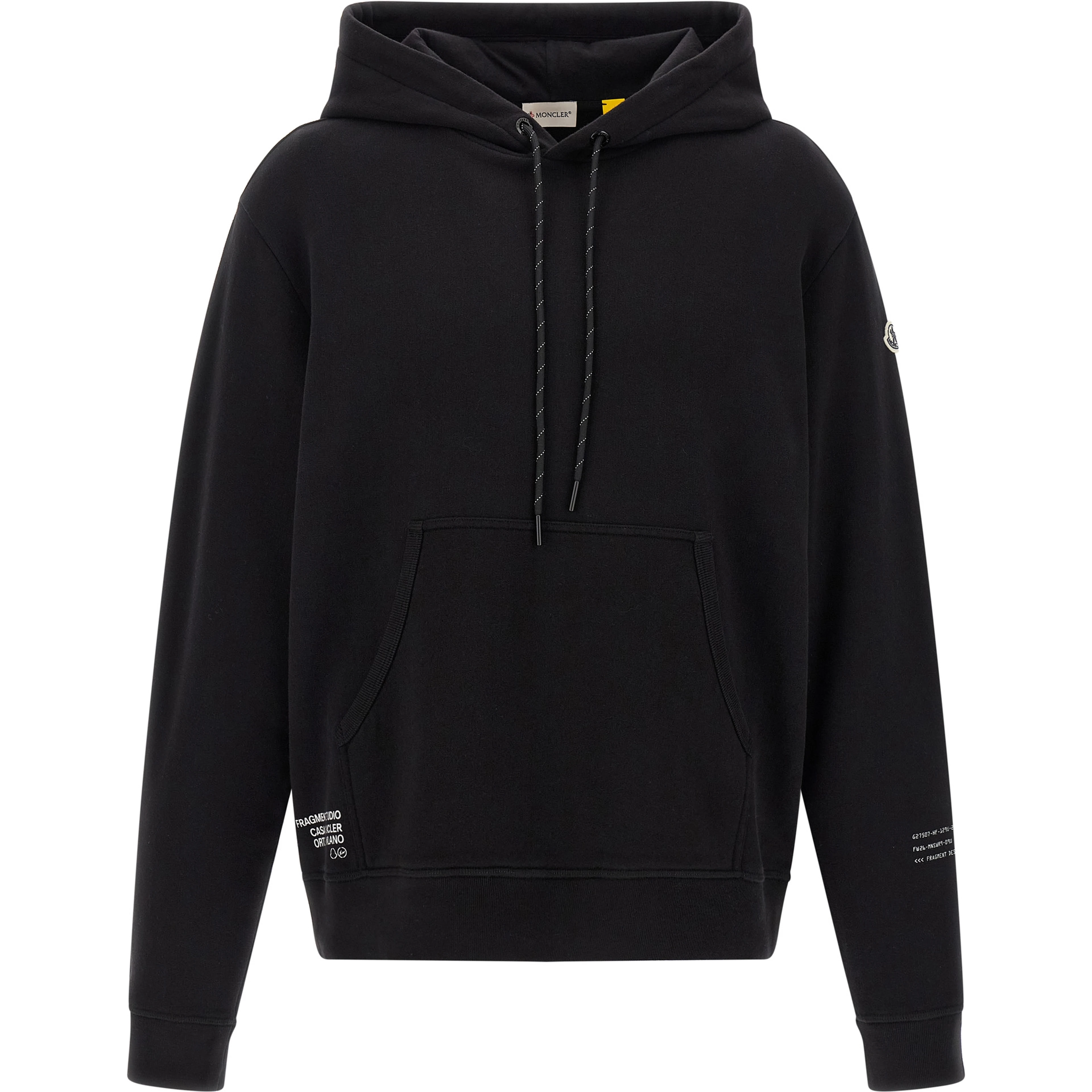 Black Cotton Sweatshirt