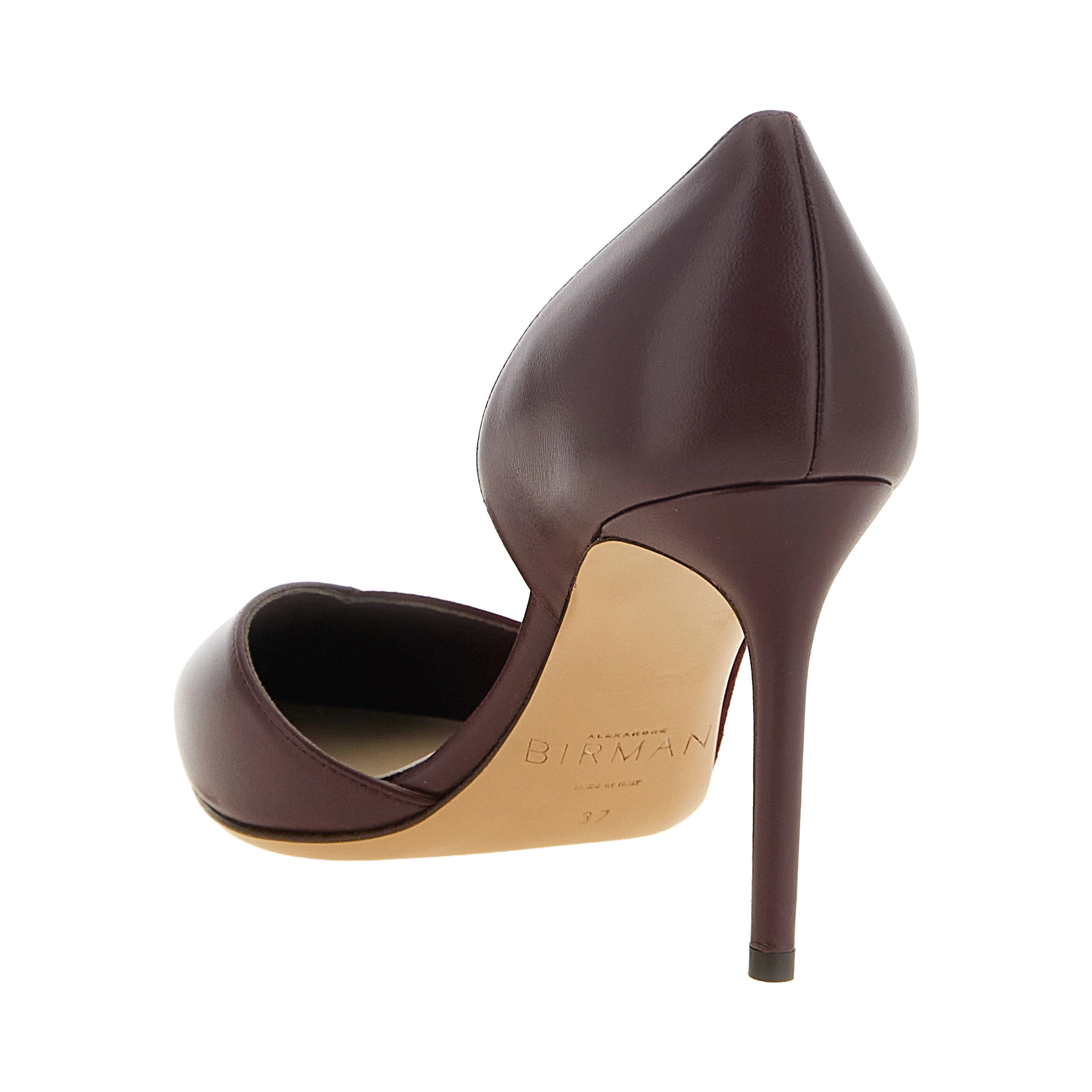 Red Calfskin High Heel Pumps
