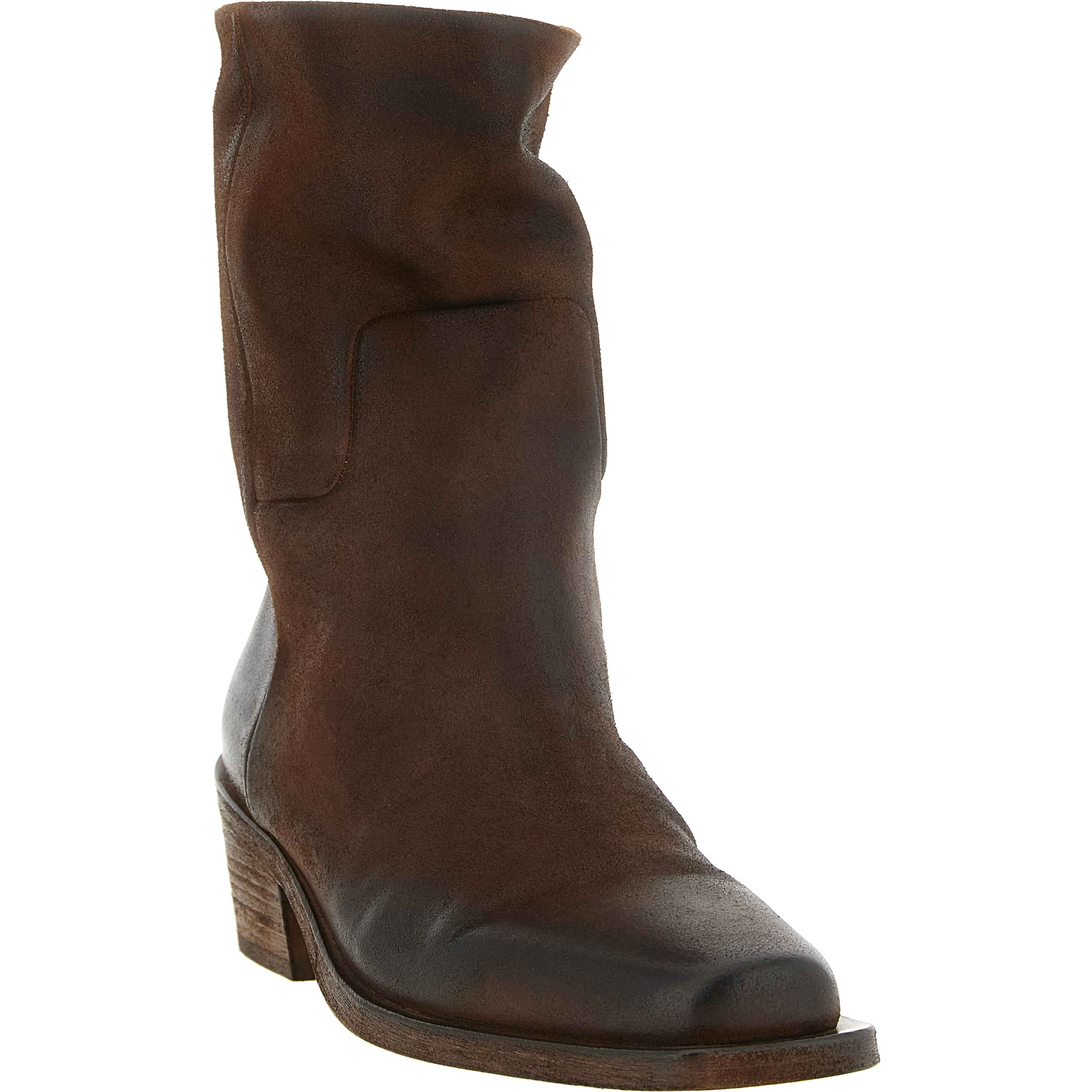 Brown Calfskin Chelsea Boots