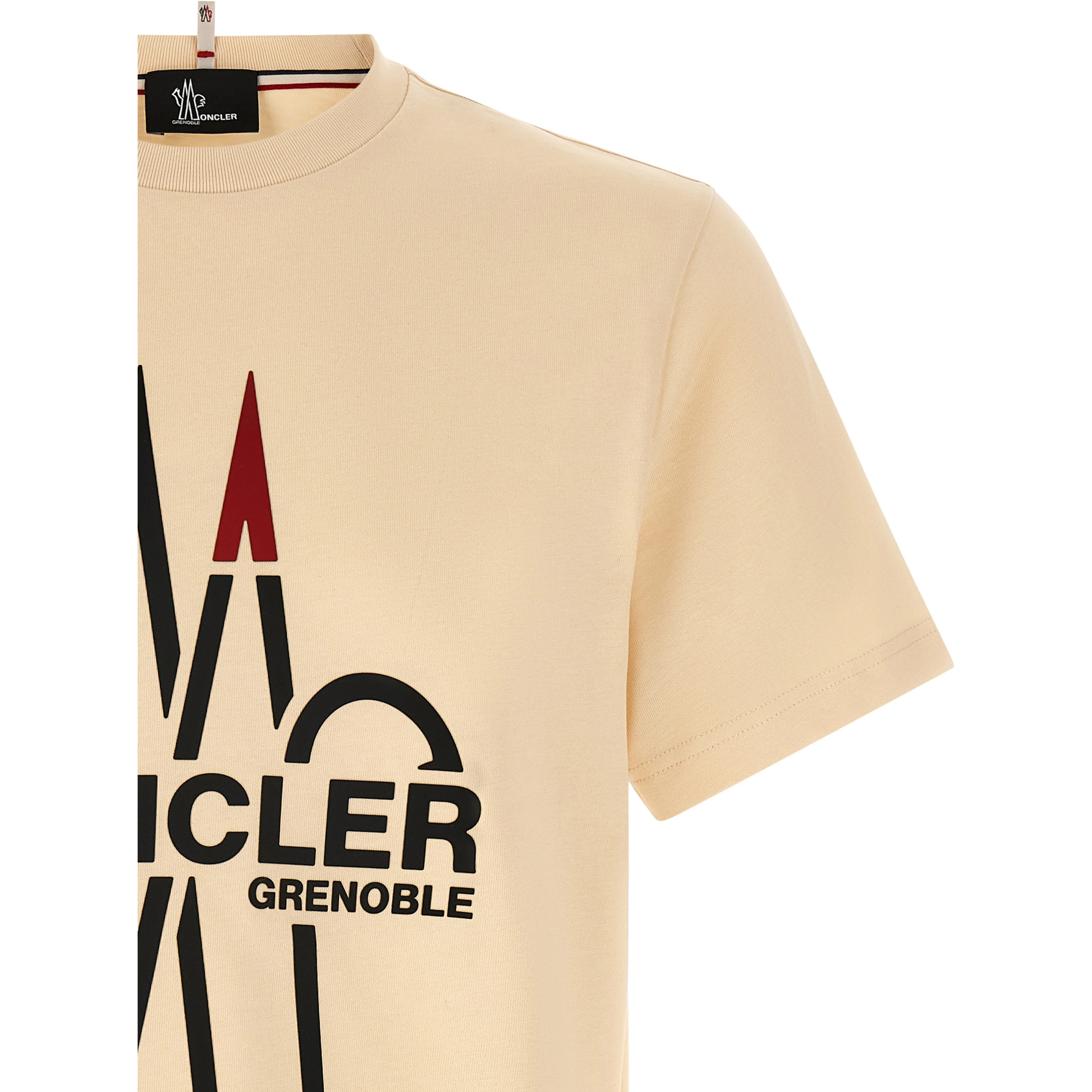 Beige Cotton T-Shirt