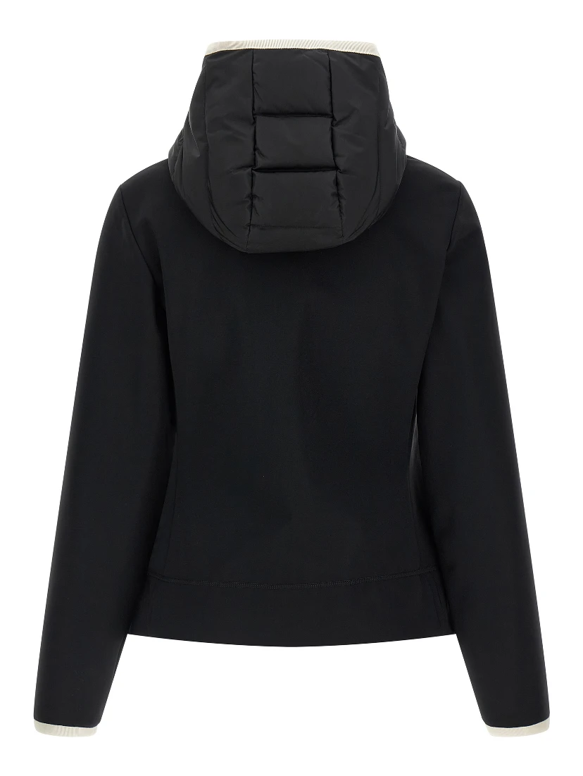 Black Polyamide Cardigan