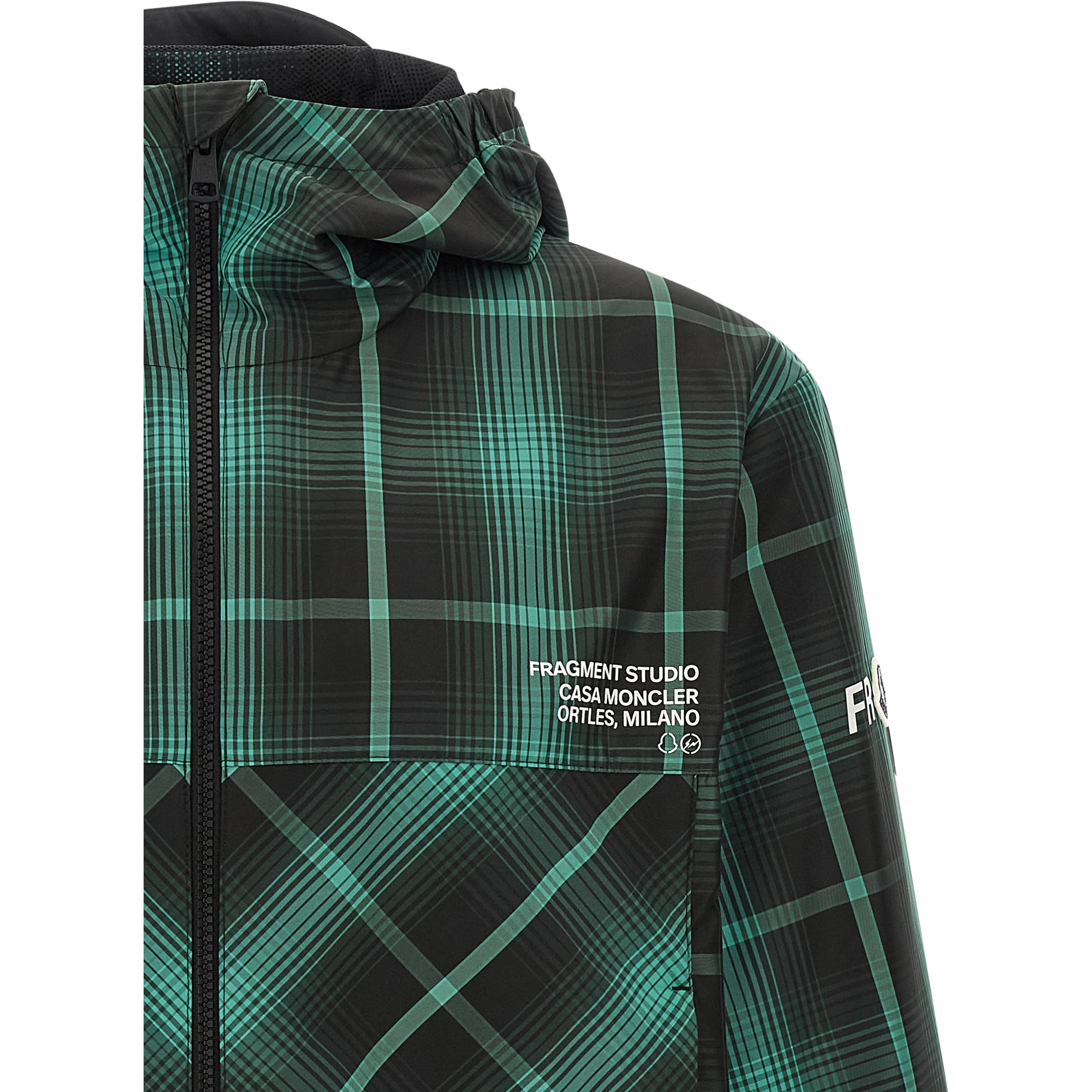 Bicolor Polyester Shell Jacket