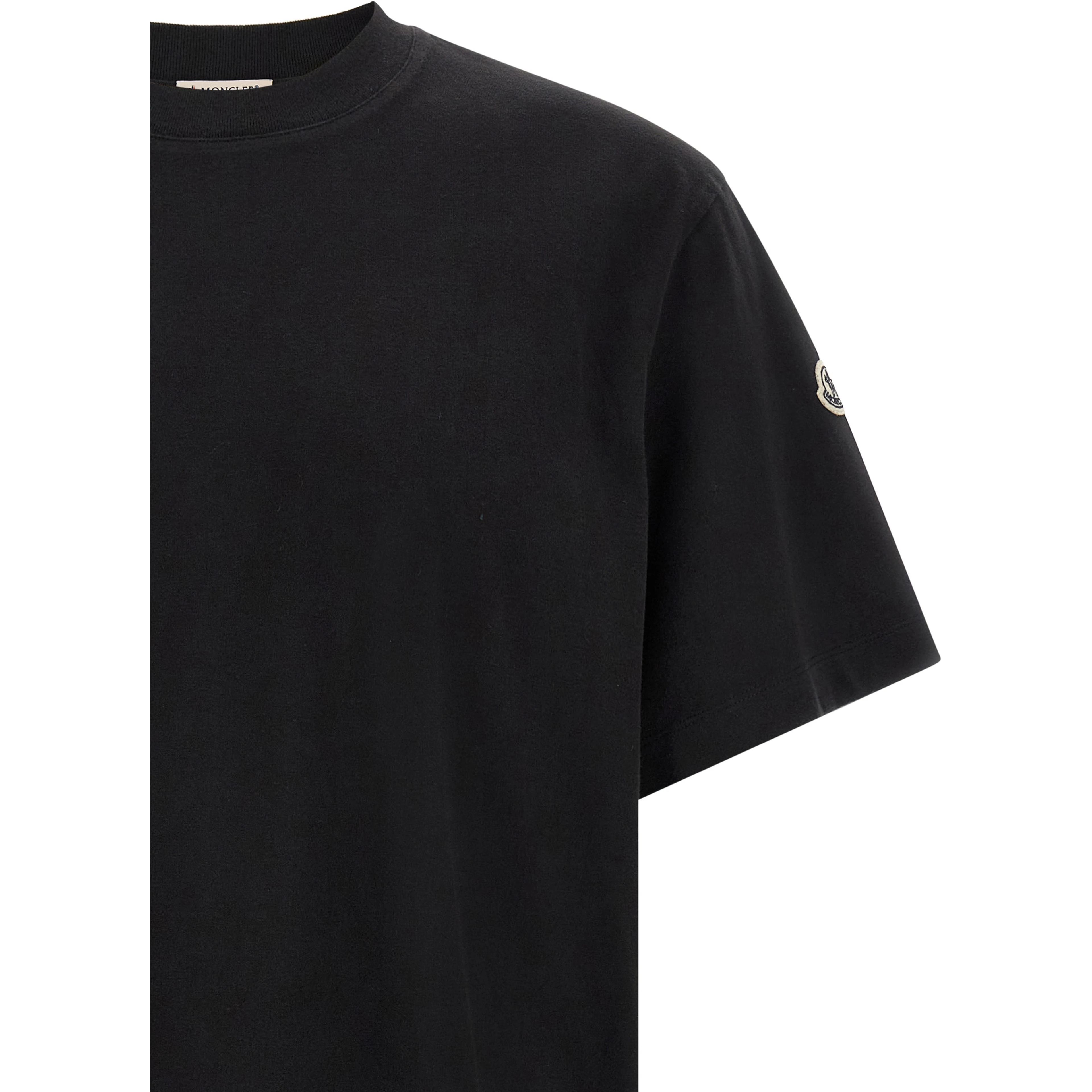 Black Cotton T-Shirt