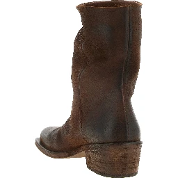 Brown Calfskin Chelsea Boots