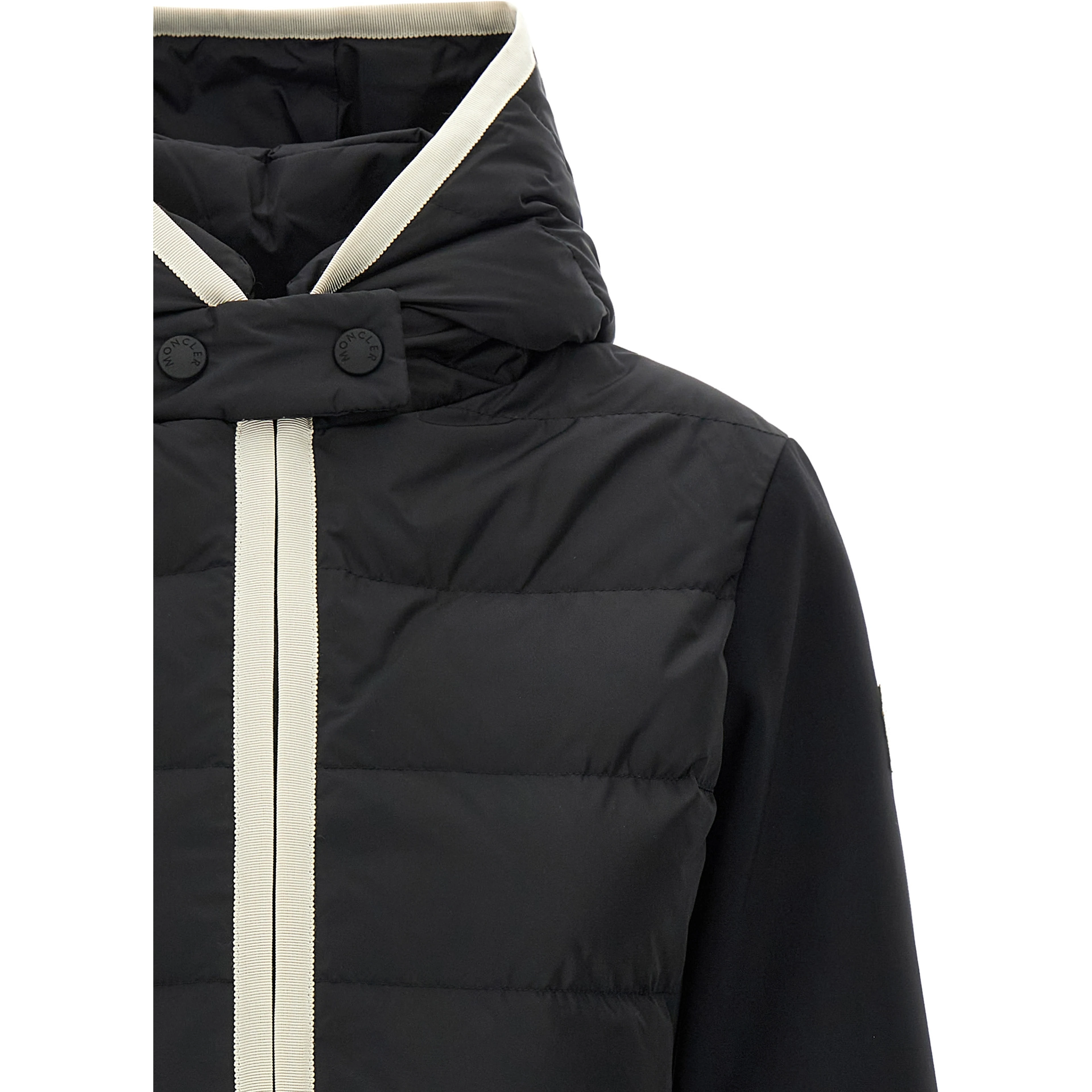 Black Polyamide Cardigan