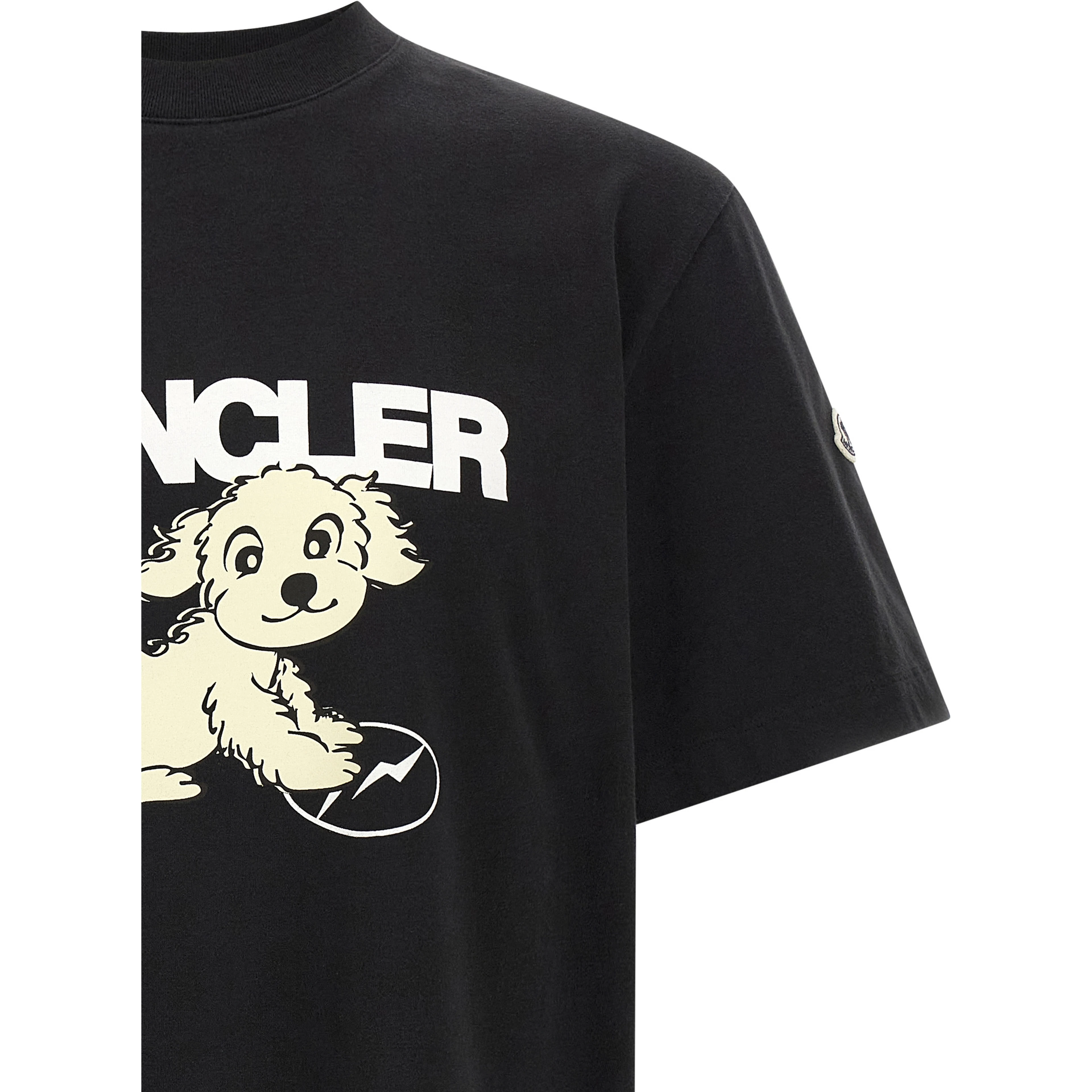 Black Cotton T-Shirt