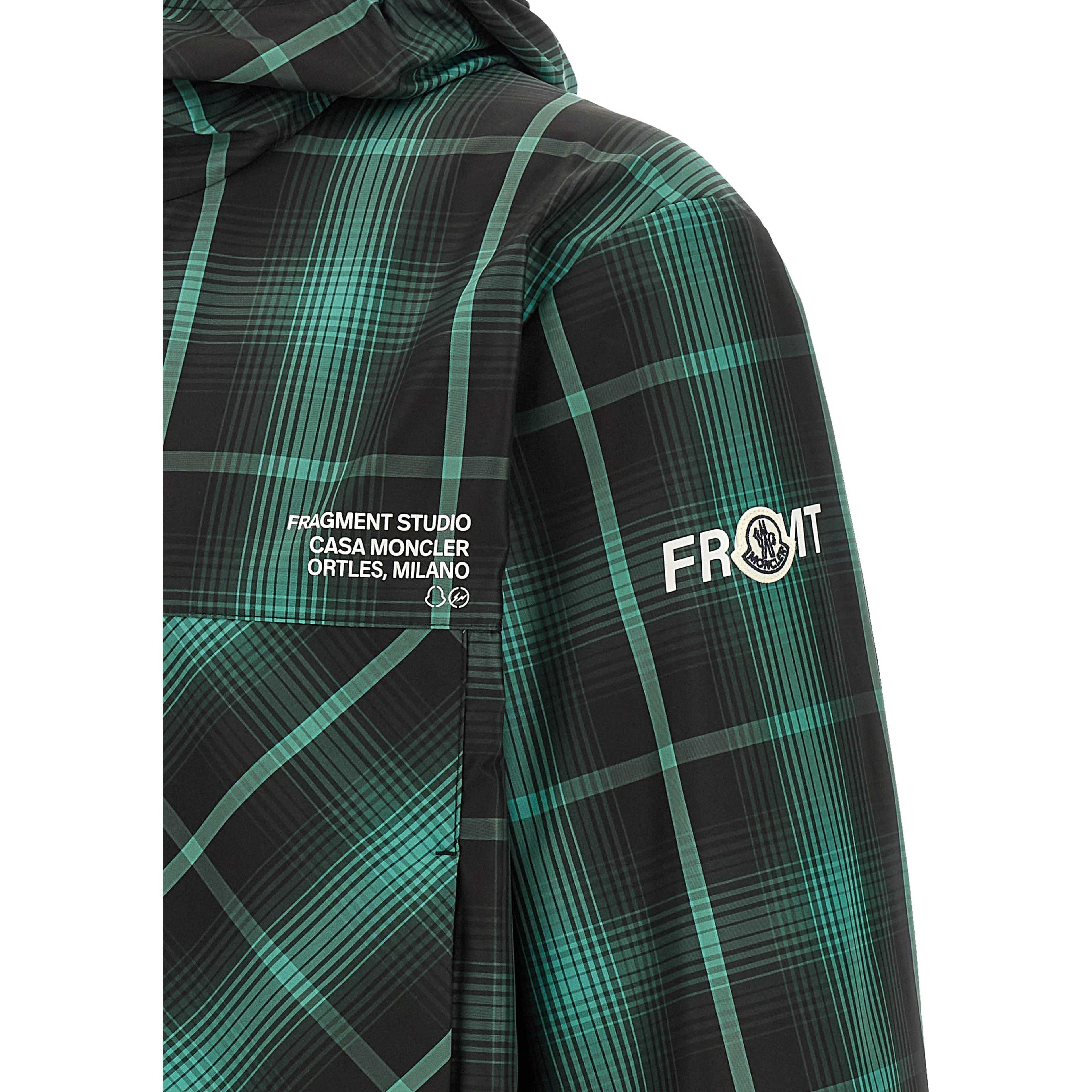 Bicolor Polyester Shell Jacket