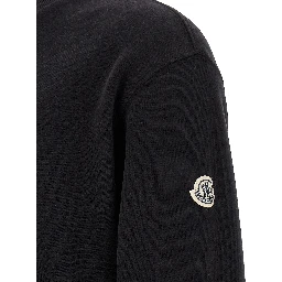 Black Cotton Sweatshirt