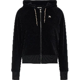 Black Cotton Sweatshirt