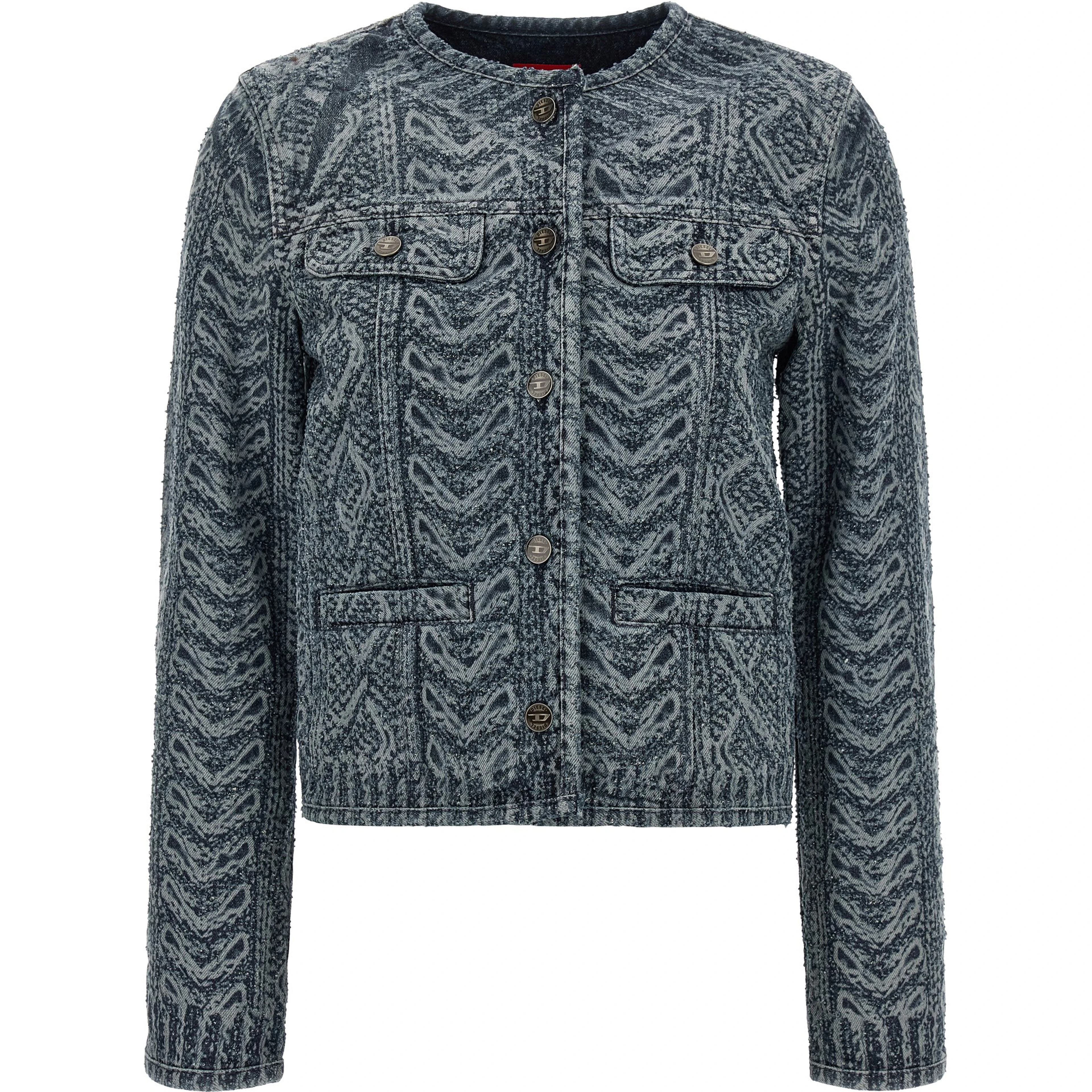 Blue Cotton Denim Jacket