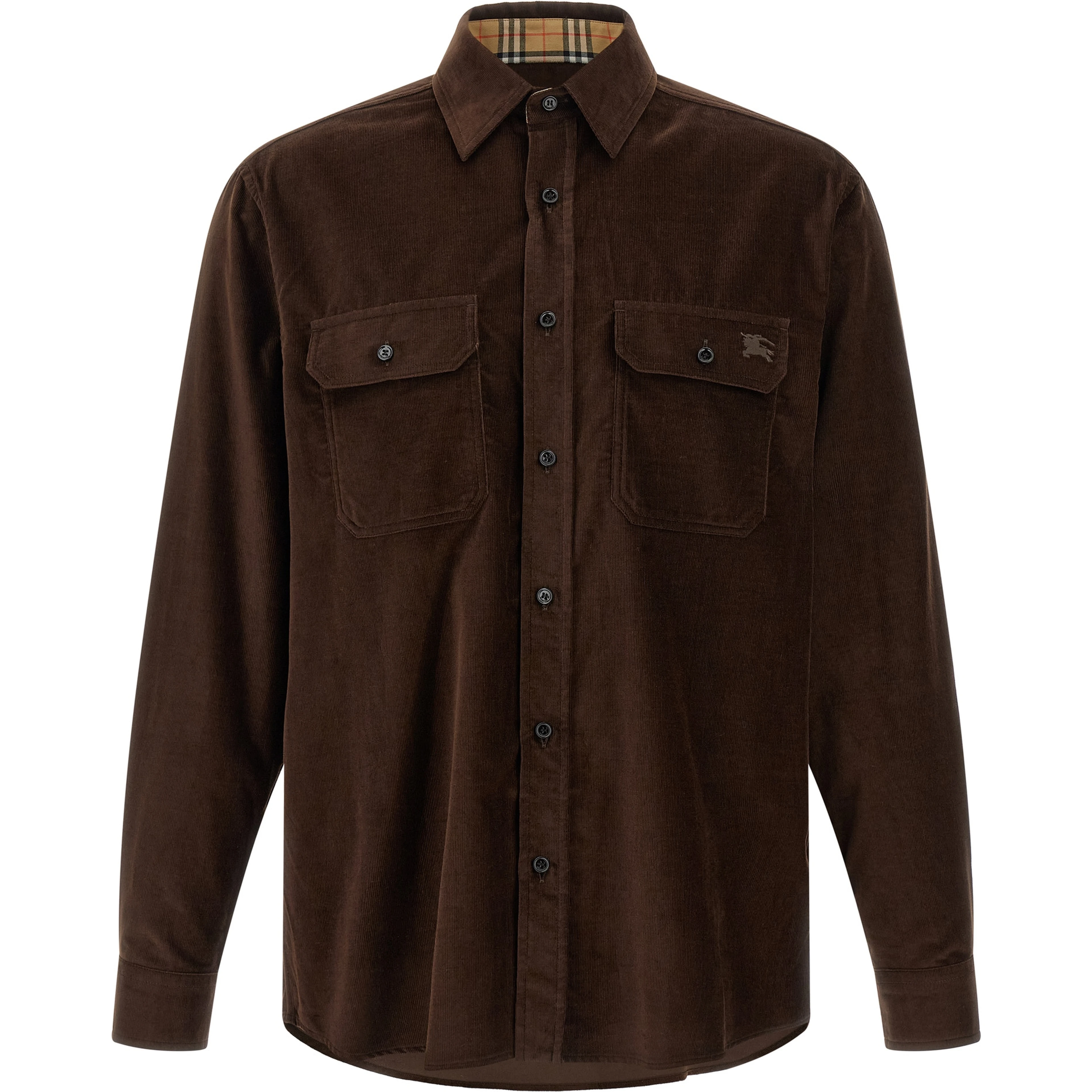 Brown Cotton Blouse