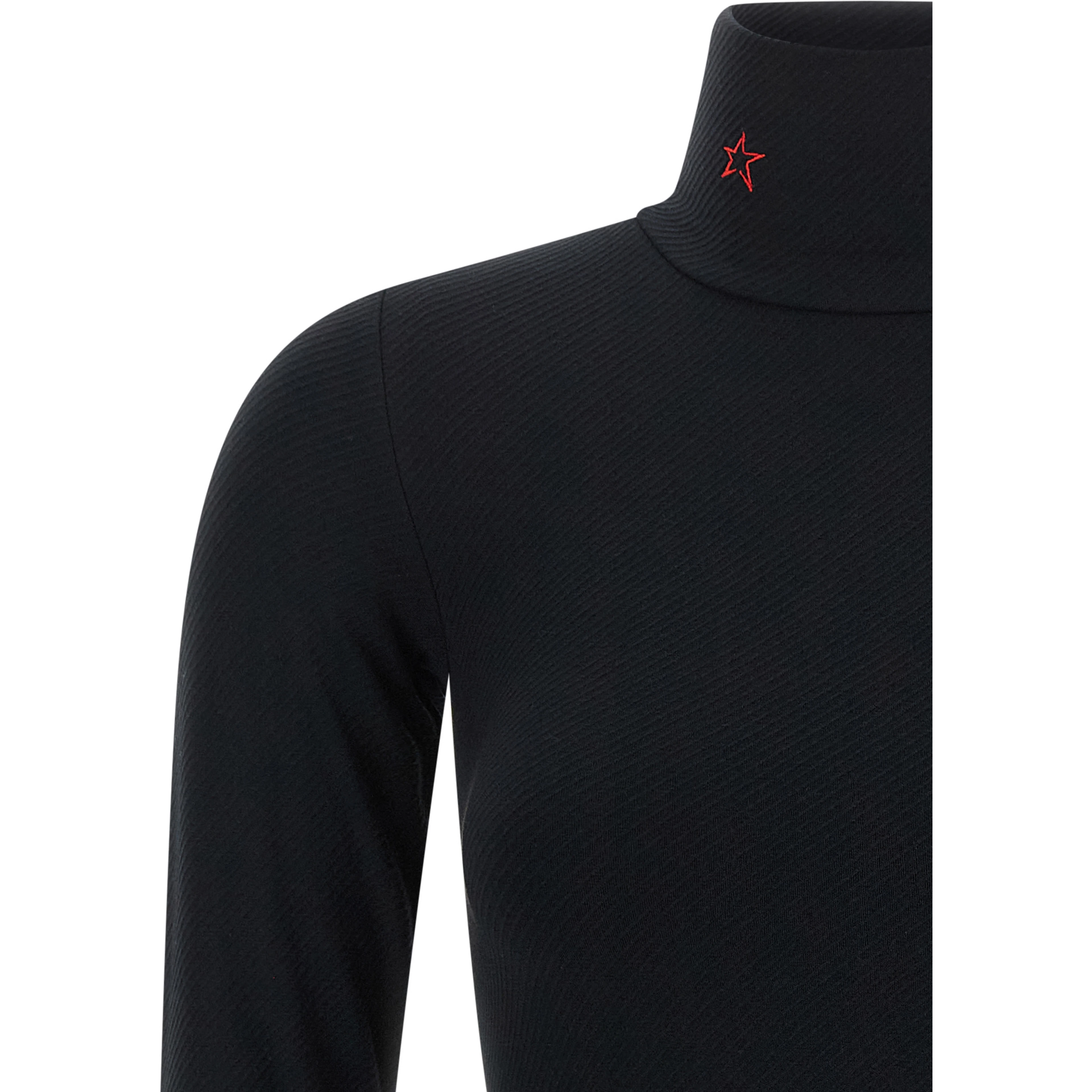 Black Modal Long Sleeve T-Shirt