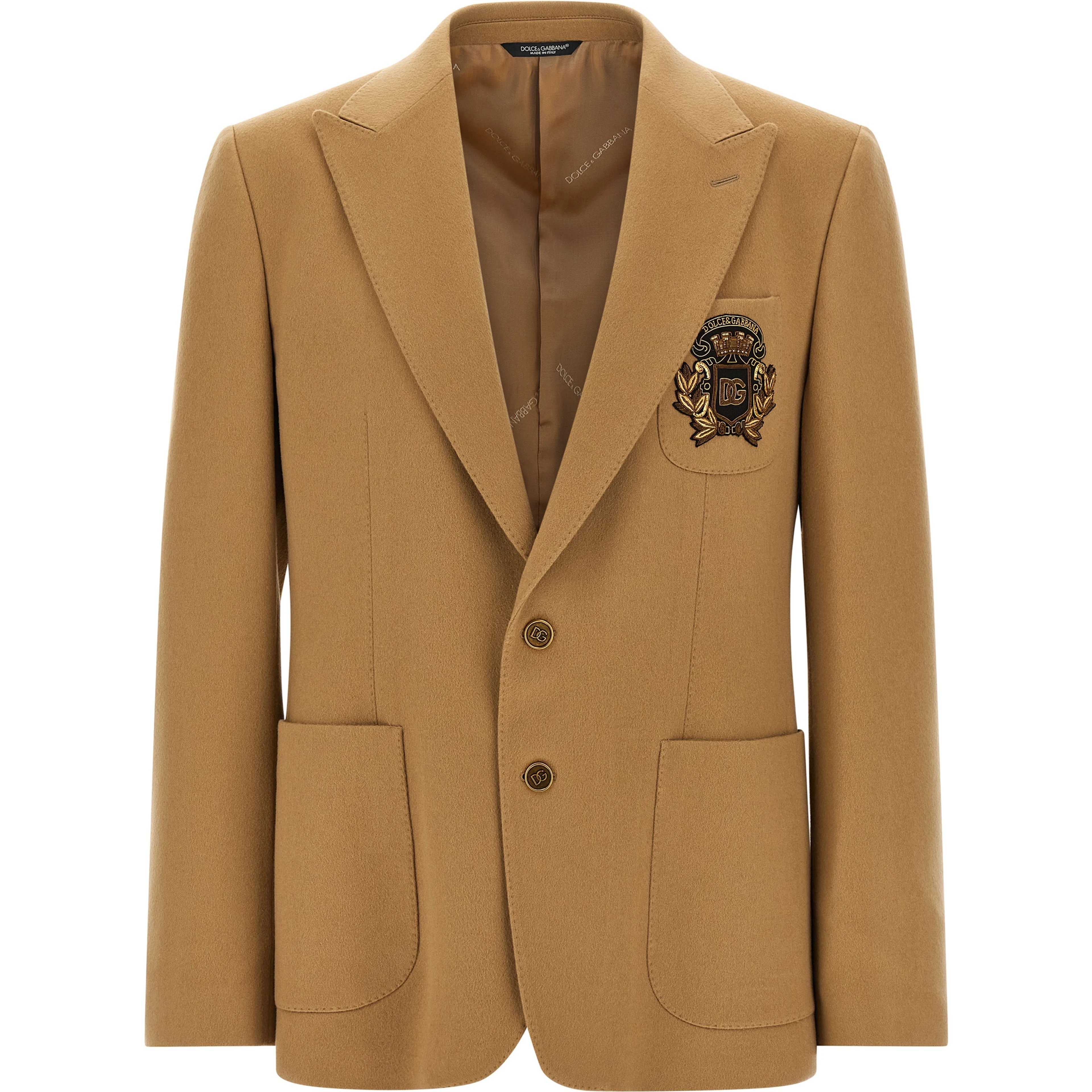 Beige Cashmere Blazer
