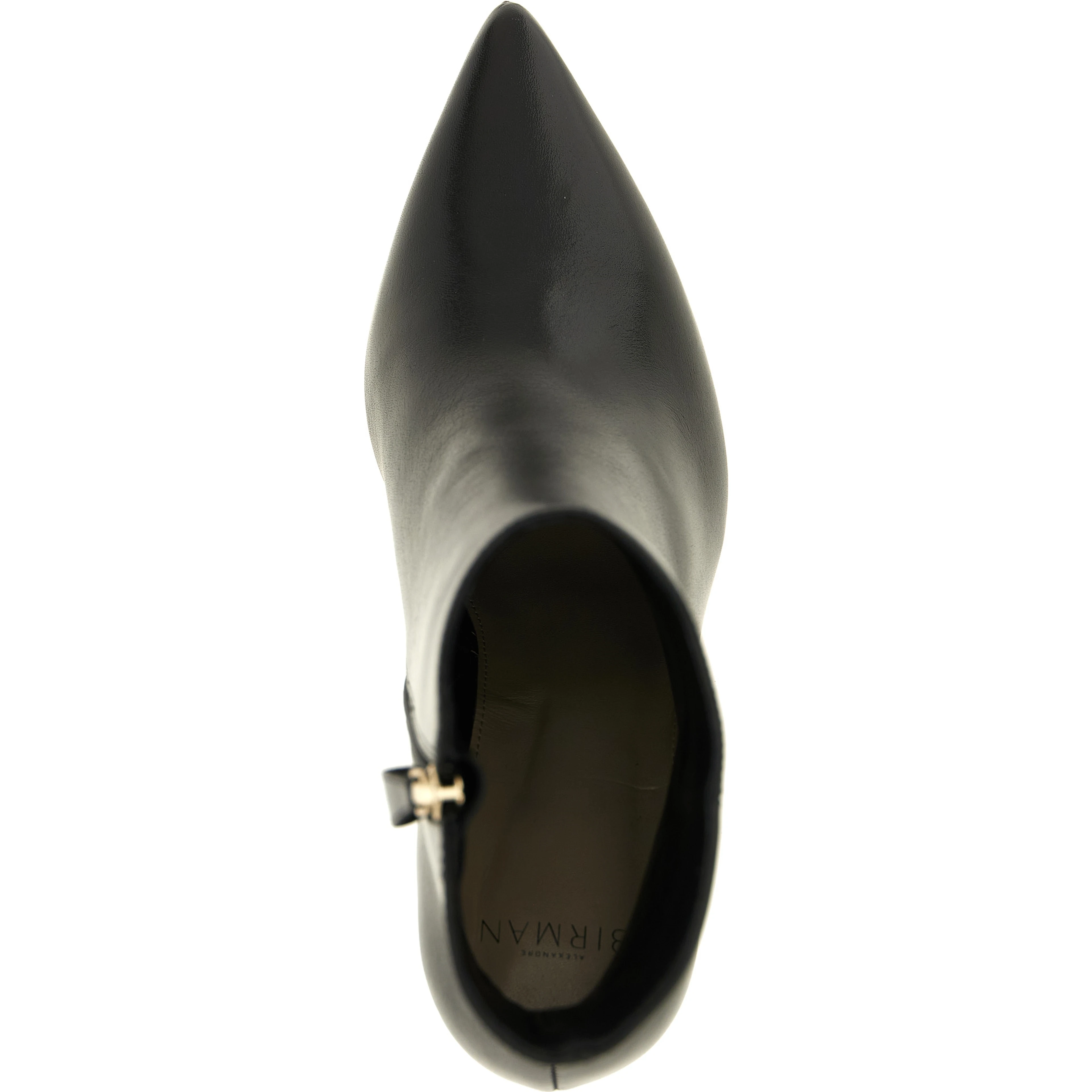 Black Calfskin Ankle Boots