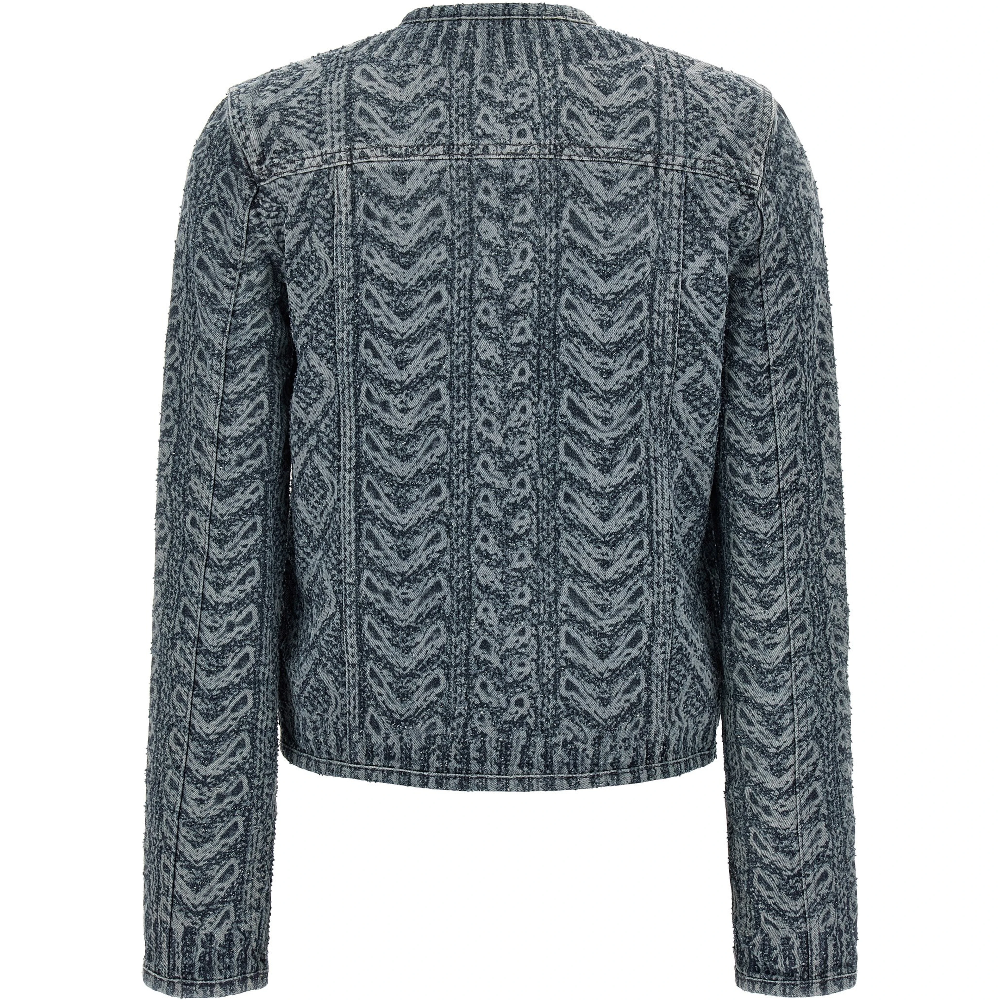 Blue Cotton Denim Jacket