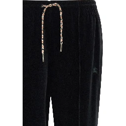 Black Cotton Joggers (Workout Pants)