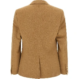Beige Cashmere Blazer