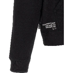 Black Cotton Sweatshirt
