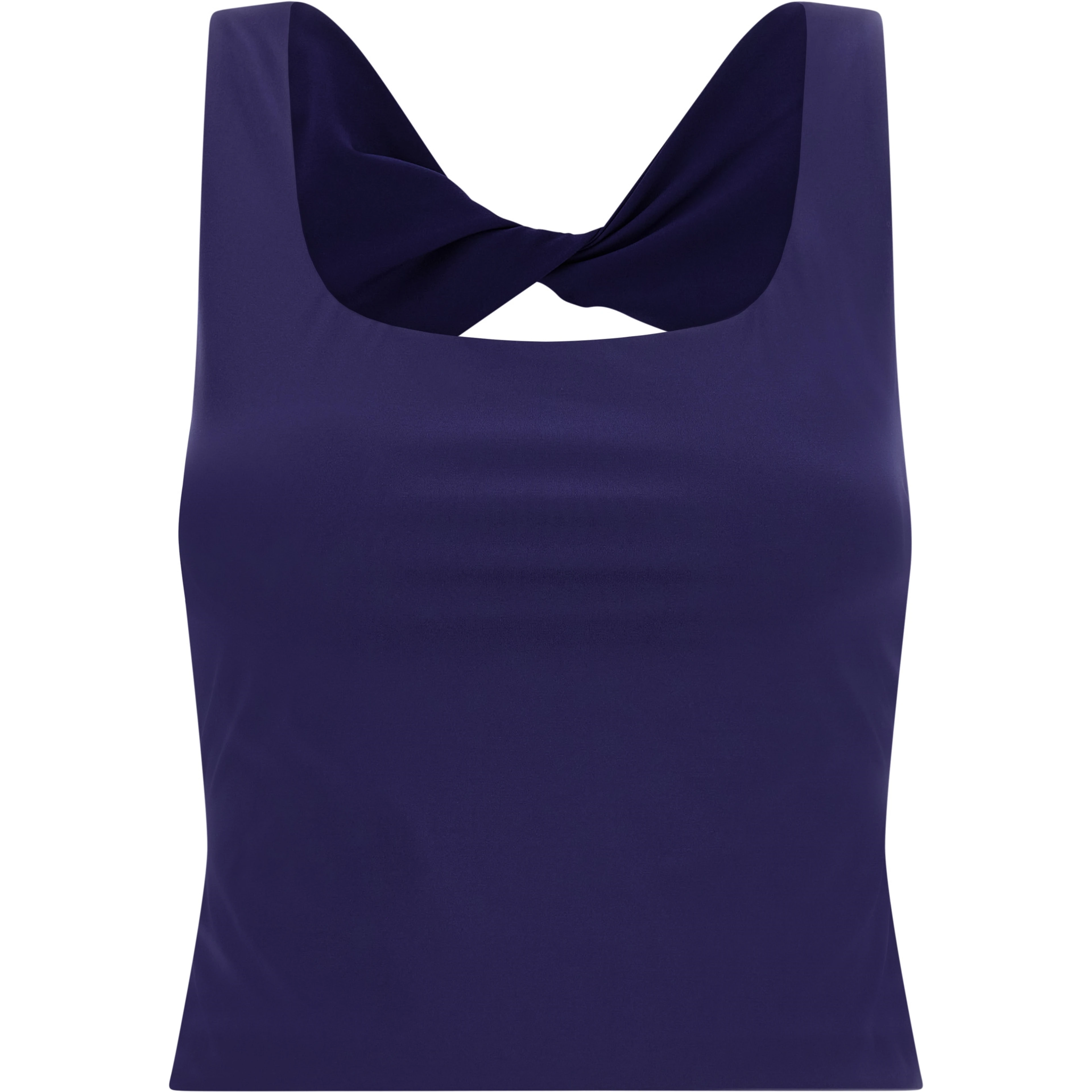 Blue Polyamide Sport Bra